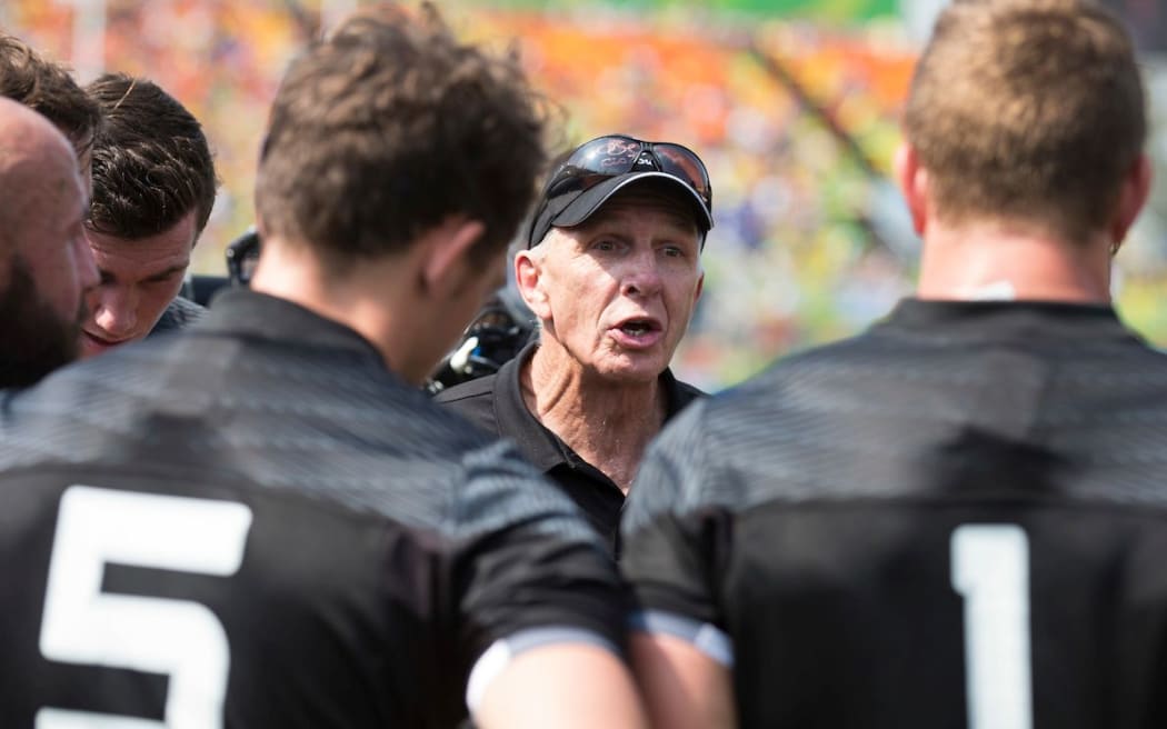 Gordon Tietjens after the Mens Sevens rugby defeat to Japan at the Rio Olympics 9 August, 2016.