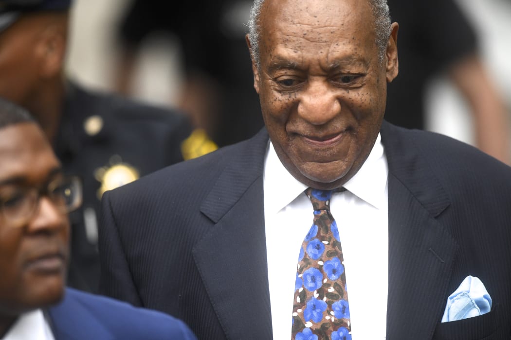 Bill Cosby arrives at the Montgomery County Courthouse, in Pennsylvania, on the first day of sentencing.