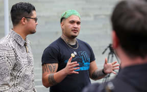 Benji Timu speaks on the kaupapa of a petition he co-wrote.