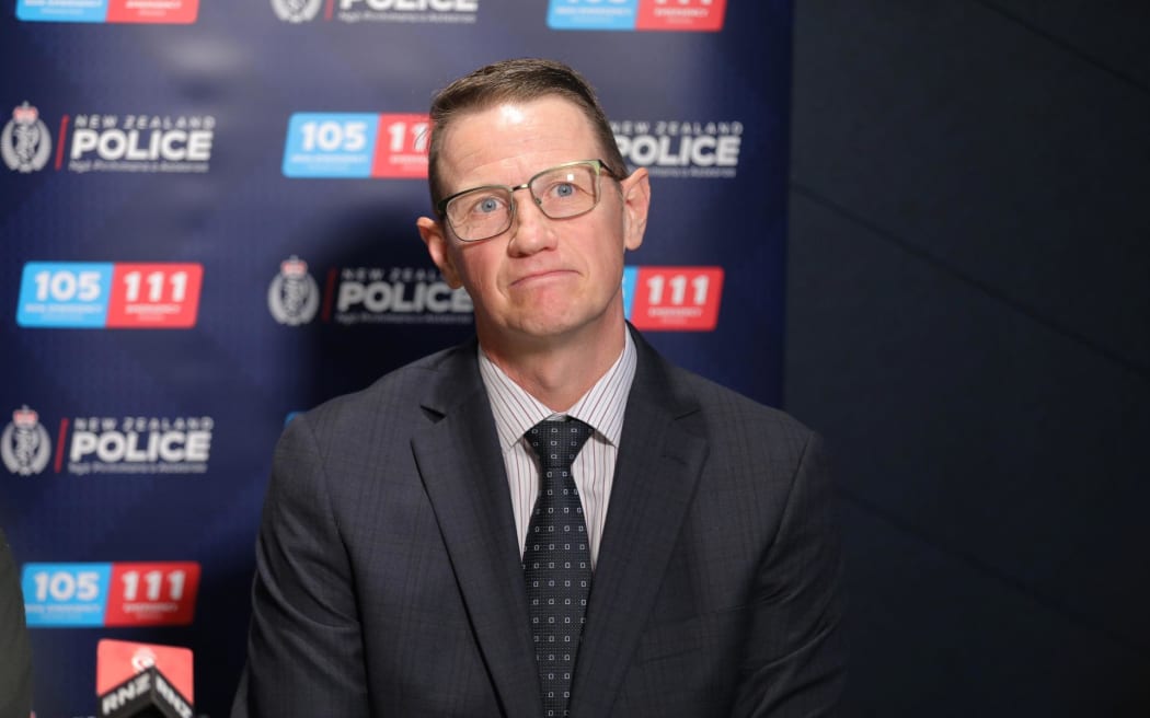 Detective Senior Sergeant Martin Friend.