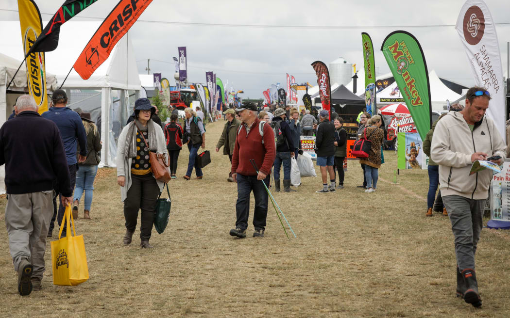 The South Island Agricultural Field Days.