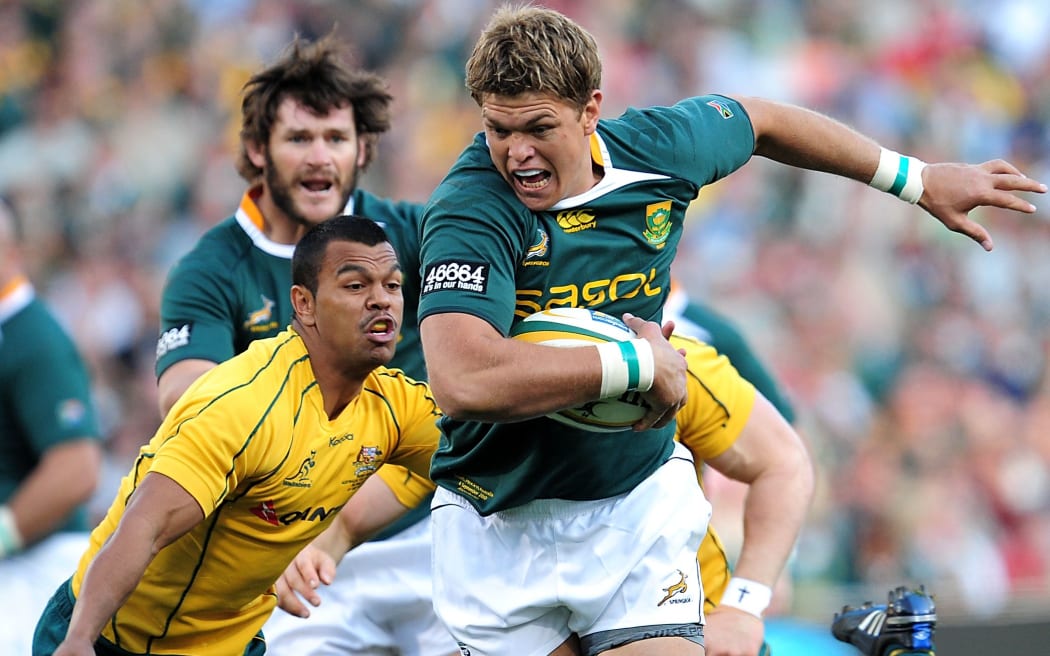 Springbok flanker Juan Smith