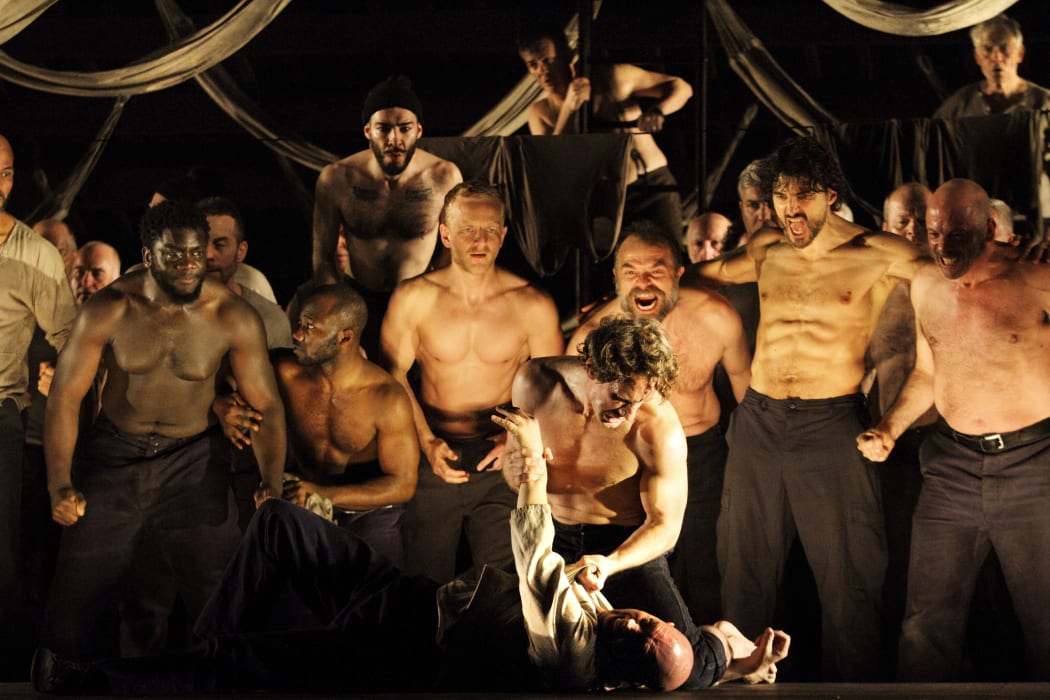 A scene from Billy Budd at the Royal Opera House