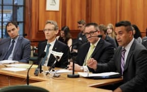 New Zealand Ministry of Foreign Affairs and Trade officials at a parliamentary select committee briefing on West Papua, 7 December 2017