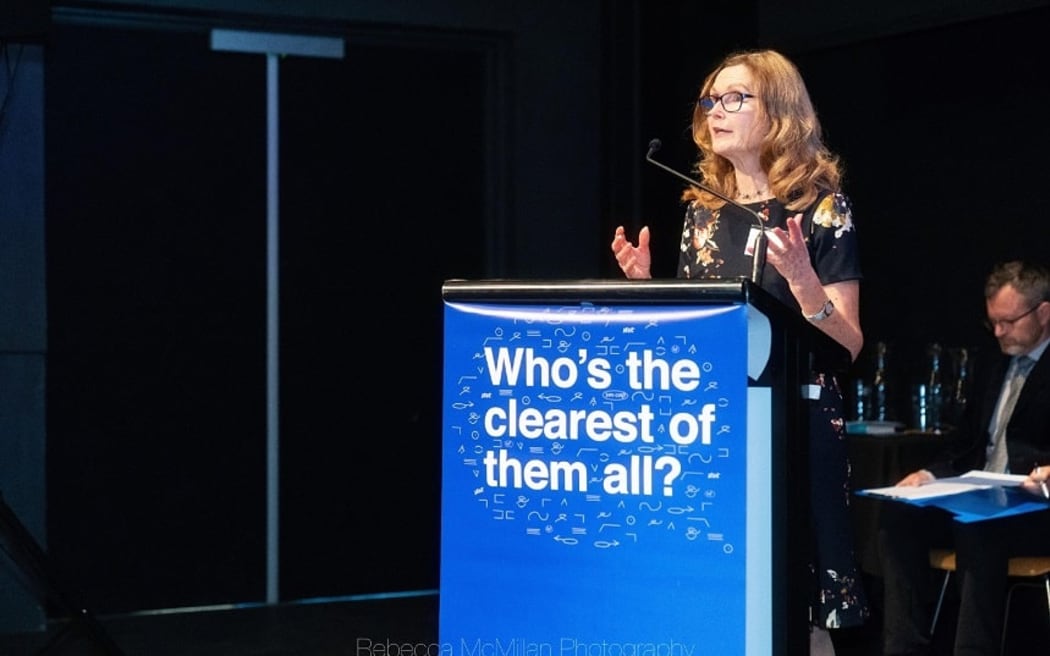 Lynda Harris, founder of the Plain English Awards