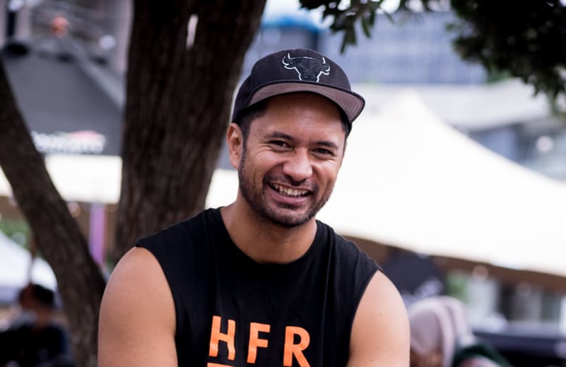 Actor Jarod Rawiri spent a lot of his childhood in Aotea Square