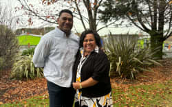 Waisake and Iliana Sabutu, long time residents of the Wairarapa.