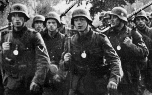 Nazi soldiers during World War Two