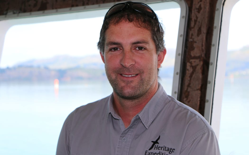 Heritage Expeditions director Aaron Russ.