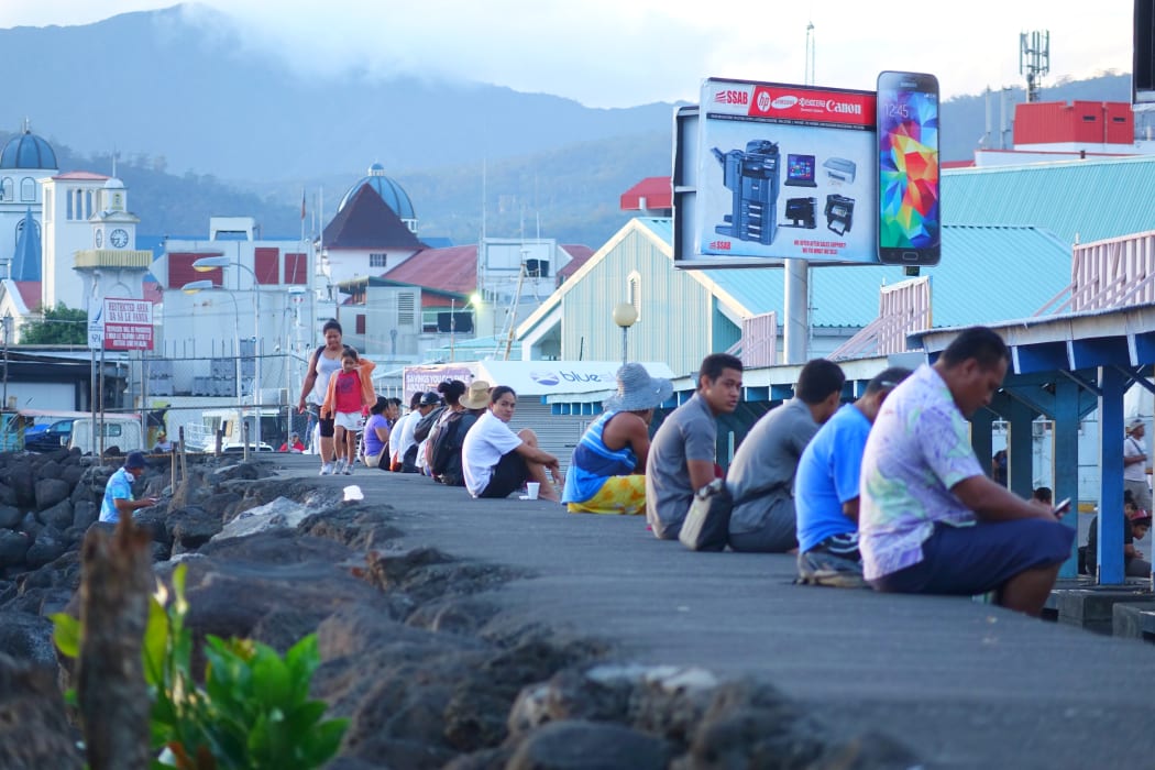 Apia, the national capital of Samoa.
