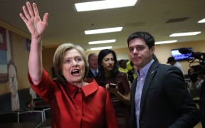 Democratic presidential candidate Hillary Clinton has won the Nevada caucuses. 20 February, 2016.
