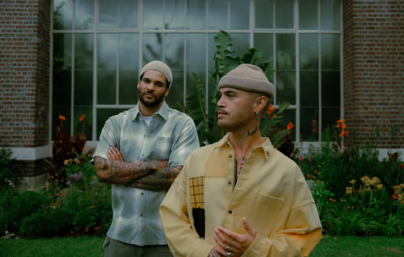 A shot from music video of Stan Walker and Nauti's single 'One Life'.