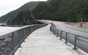 A completed section of the shared user pathway that mana whenua opposed, built along Iron Gate.