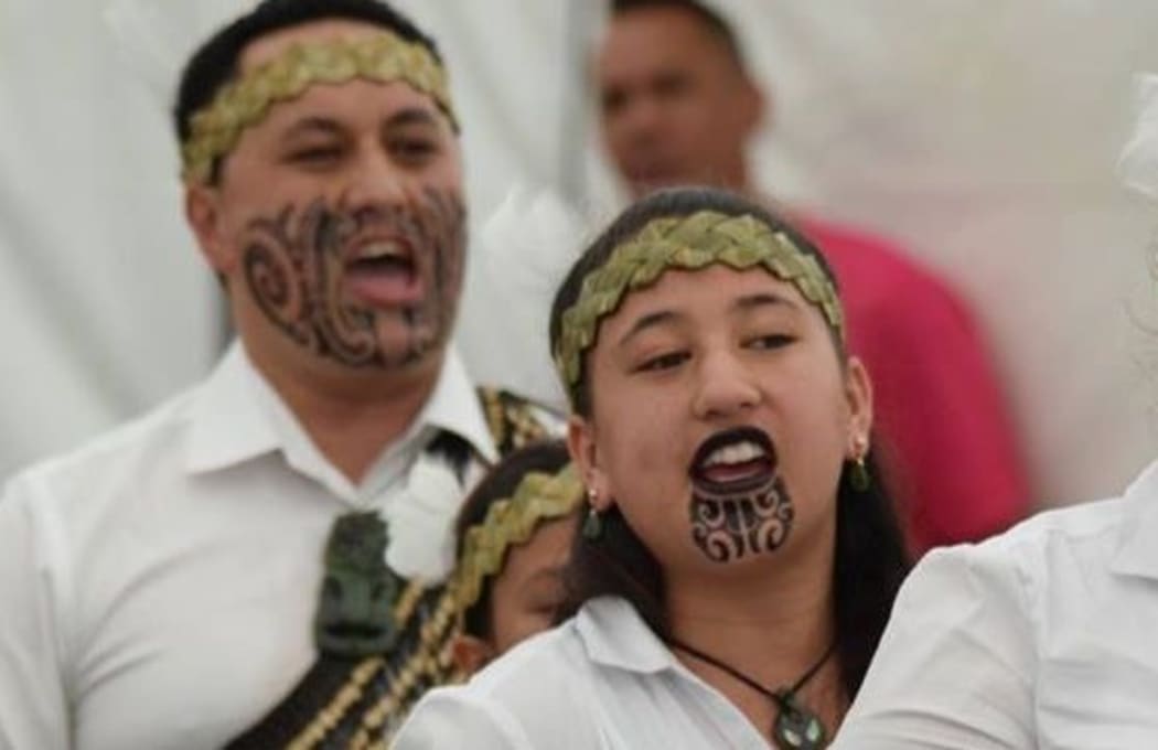 Participants in the Taranaki Tū Mai Festival 2015