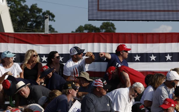 Photographers' perspective: Shooting at Donald Trump's Pennsylvania ...