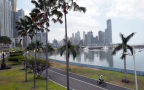 Buildings in Panama City on April 4, 2016
