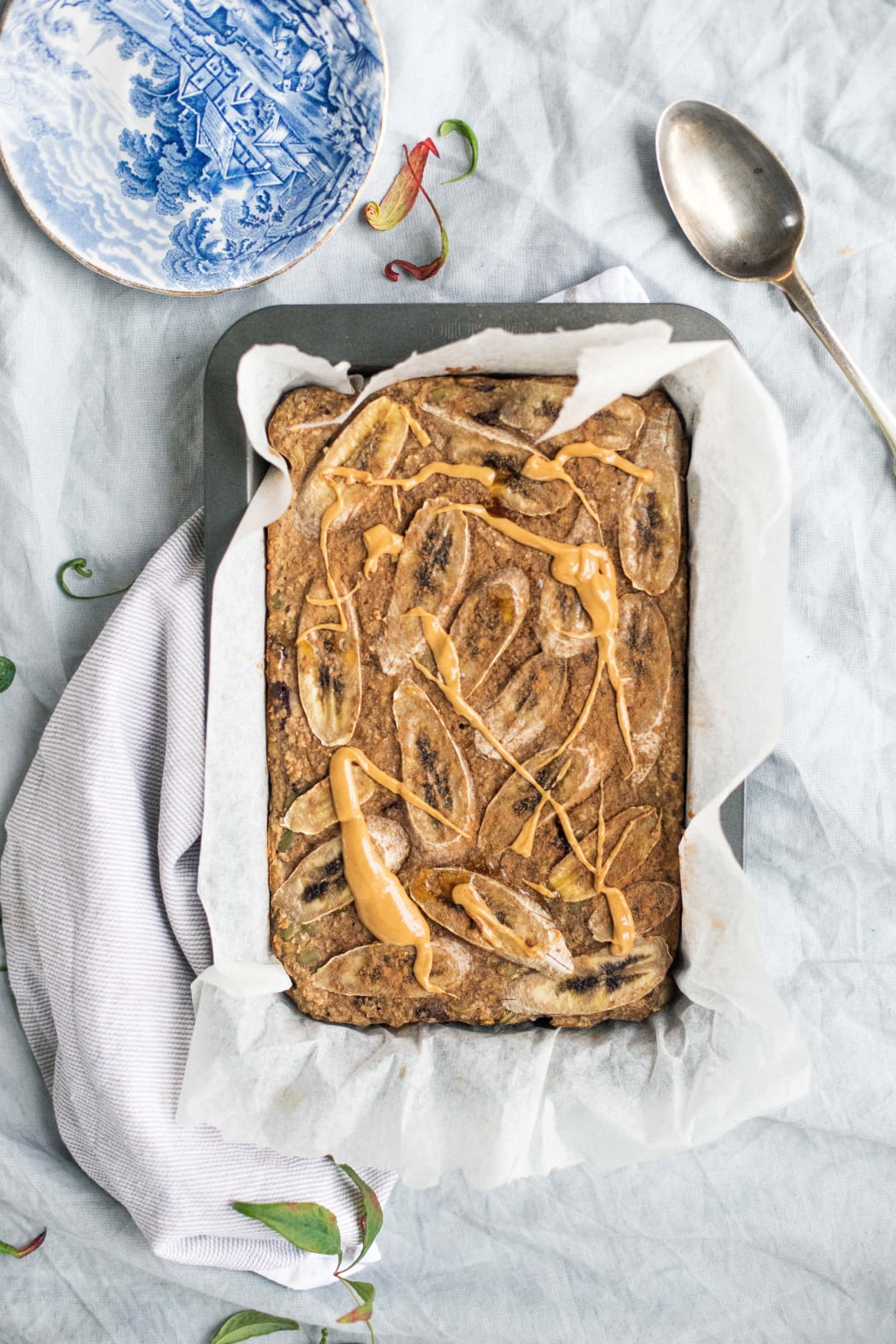Peanut Butter Banana Bake