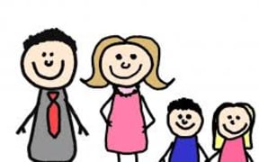 stick figure family