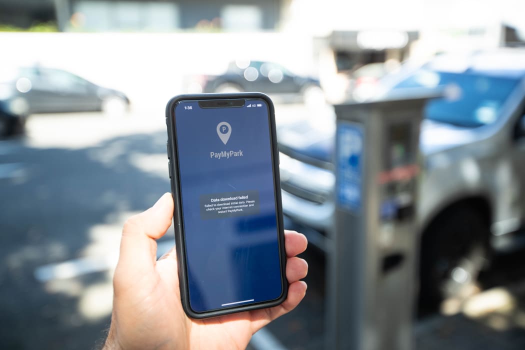 The PayMyPark app has been down for a couple of days at a number of councils around the country.