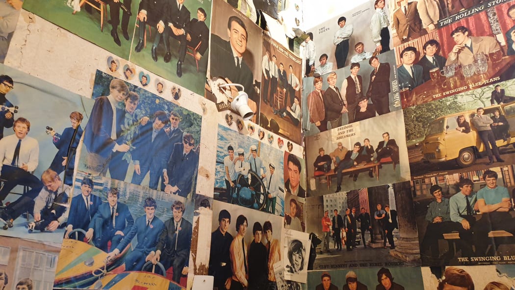 Katey Pittwood was undergoing a renovation of her house in New Plymouth when she discovered a treasure trove of '60s band posters.