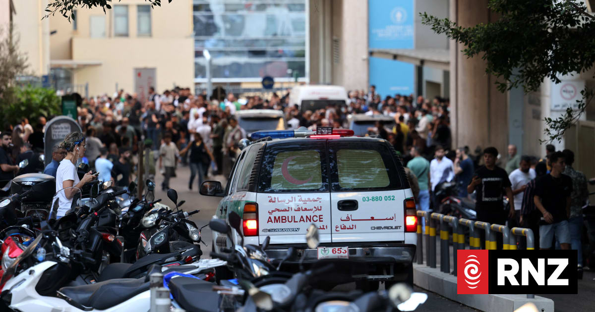 Nine killed, thousands wounded as pagers explode in Lebanon | RNZ