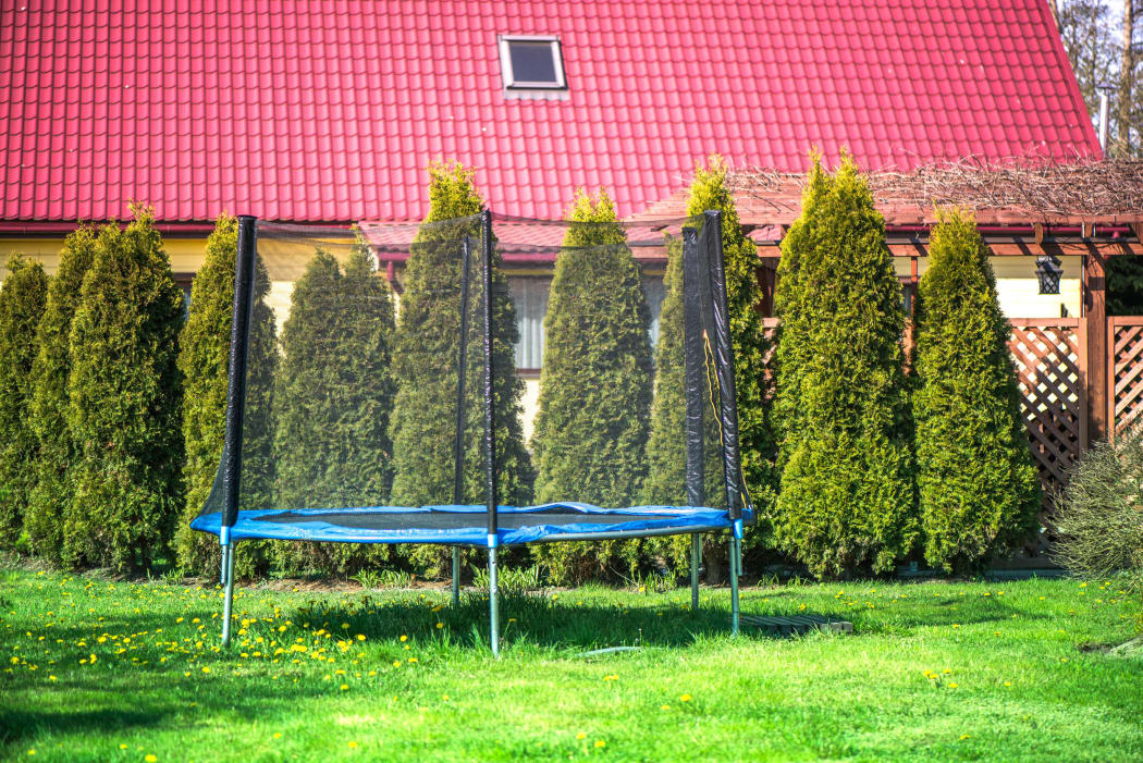 A trampoline.
