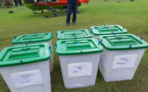 Ballot boxes that were earlier transferred for counting