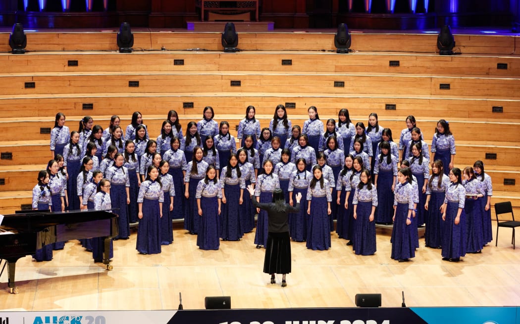 The Diocesan Girls' School Choir from Hong Kong is performing at the World Choir Games on July 11th in Auckland.