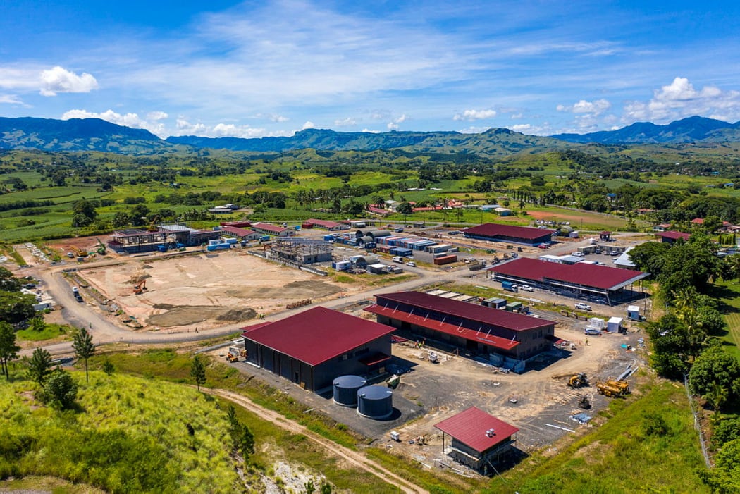 Recently developed regional defence force camp in Nadi