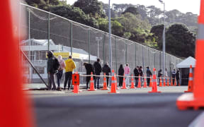 Hataitai Park Covid-19 testing centre - Wellington in alert level 2 on 24 June 2021