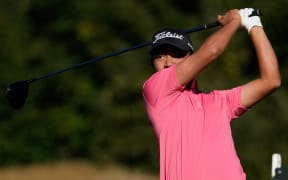 Katzuma Kobori of New Zealand on day one of the 103rd New Zealand Open, at Millbrook Resort Queenstown.