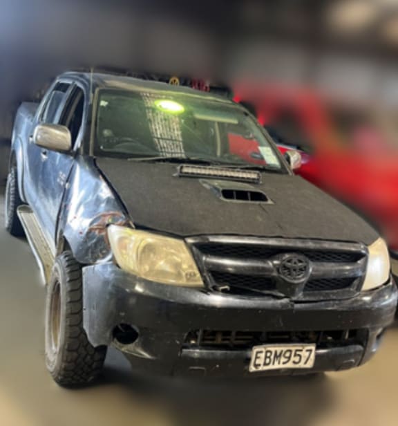 Police want to hear from anyone who has seen this Toyota Hilux registration EBM957 between 10pm on 5 March and 12pm 6 March.