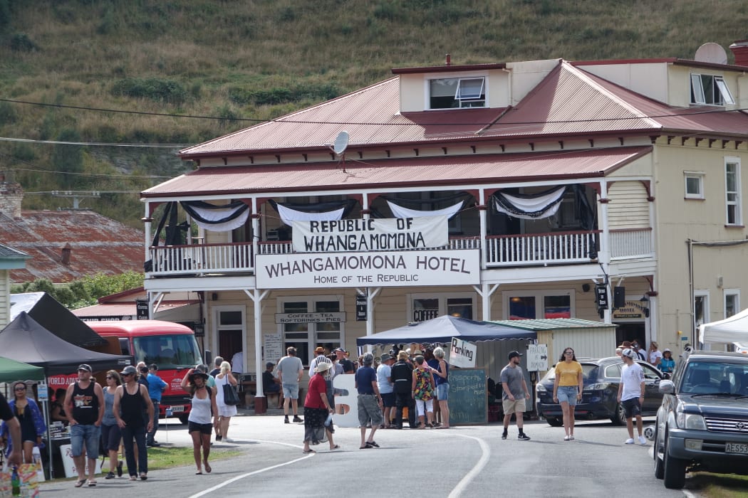 Highway's Whangamomona Hotel pub for sale RNZ News