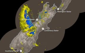 Heavy rain is set to batter the South Island.