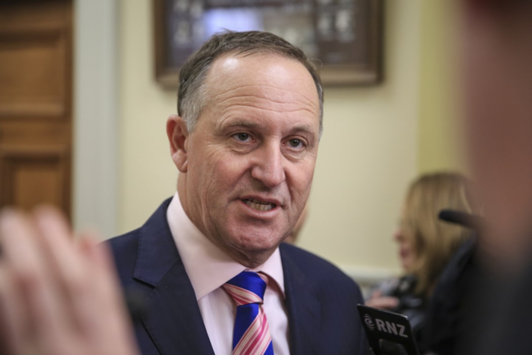 09082016. Photo Rebekah Parsons-King. Caucas run. John Key.