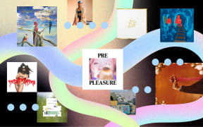 collage of album covers