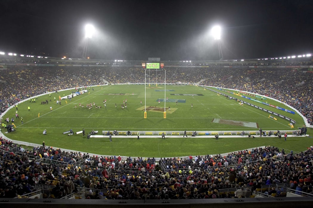 Wellington v British and Irish Lions in Wellington's Westpac Stadium during their tour of New Zealand 2005.