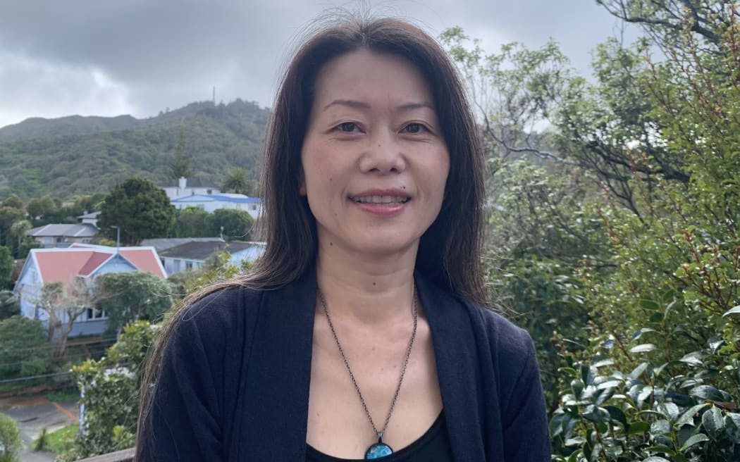 Joan Shi, mayoral candidate for Wellington 2025.