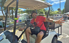 Theodore Anderson loves taking people through the ngāhere on the buggy