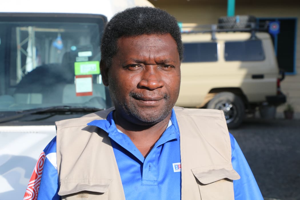 Patrick Nisira of the Bougainville Referendum Commission