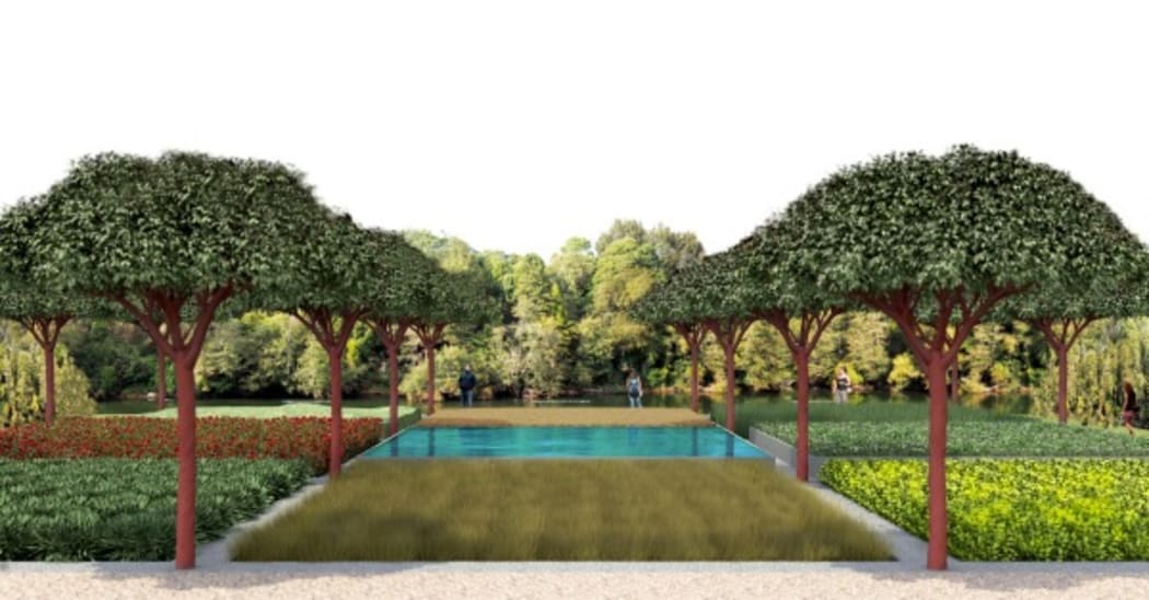 Concept plans for new developments at the Hamilton Gardens