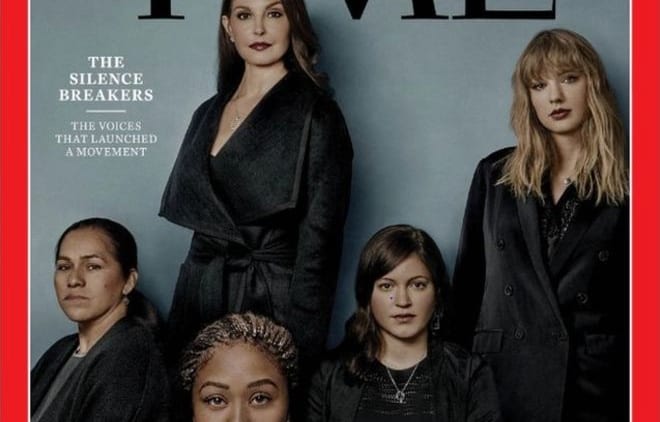 The 'Silence Breakers' were named Time magazine's Person of the Year for 2017.