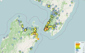 A 5.5 magnitude earthquake has struck at a depth of 24km near Seddon, GeoNet says.