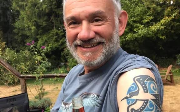 Andy Gosler and tattoo