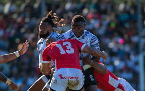 Action from the Flying Fijians win over Tonga at the weekend