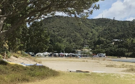 Mangawhai is a popular summer holiday spot.