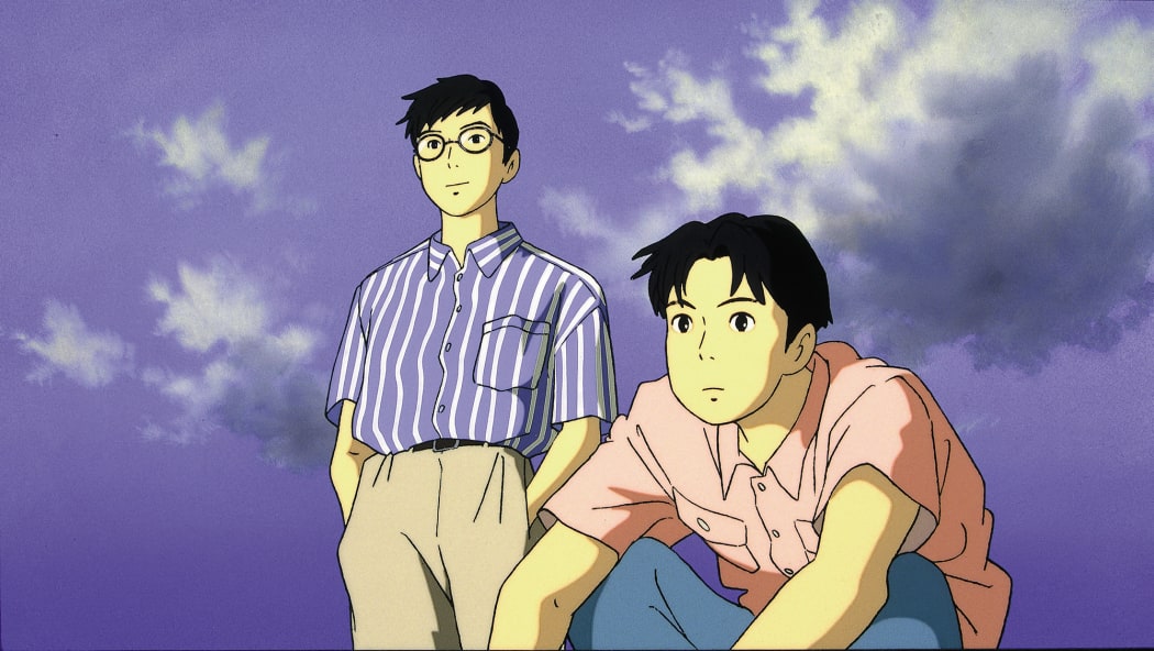 Taku (right) and his best friend – and rival –Yutako in Ocean Waves.