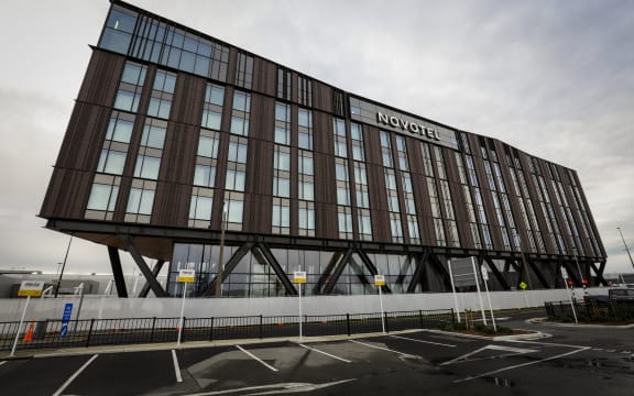 The Novotel in Christchurch is being used as one of the isolation facilities.