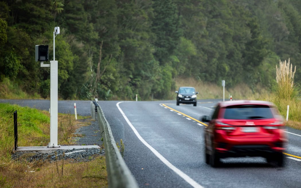 The Far North’s first fixed speed camera in Taumatamākuku in Northland.