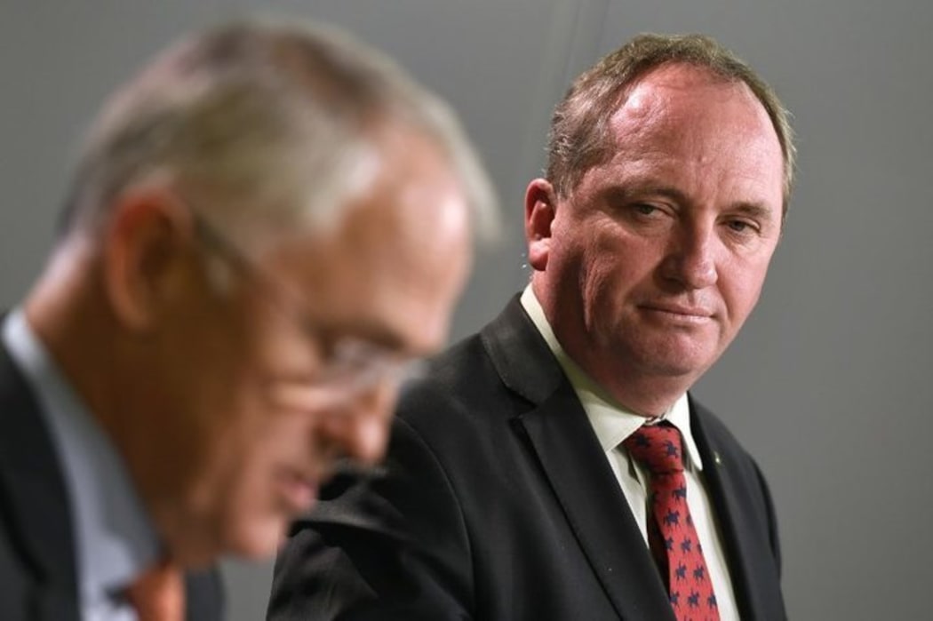 Malcolm Turnbull and Barnaby Joyce.